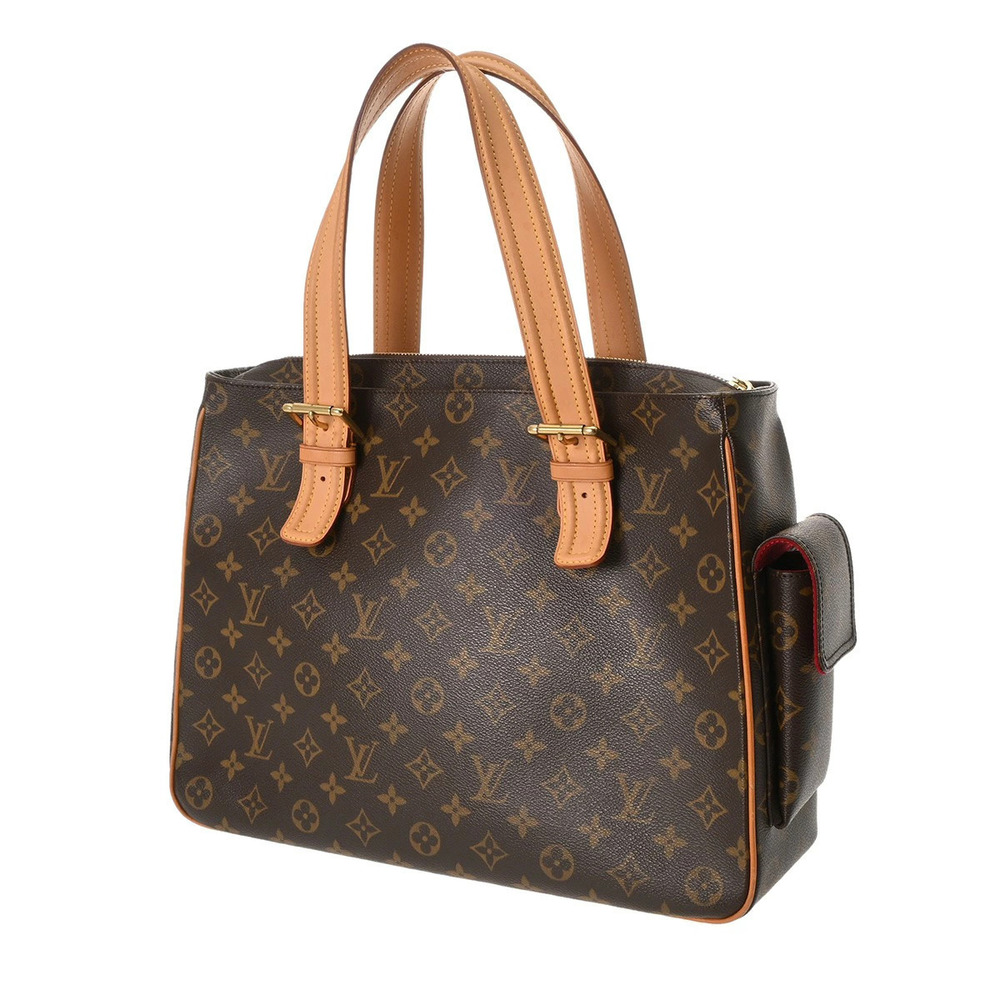 Louis Vuitton Multiplicit Monogram Brown Canvas Handbag Brown